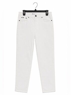 DG2 White Stretch Ankle Jeans Womens Size 8